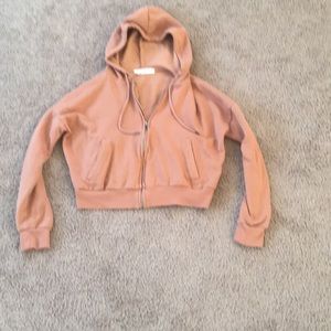 Brown juniors zip up